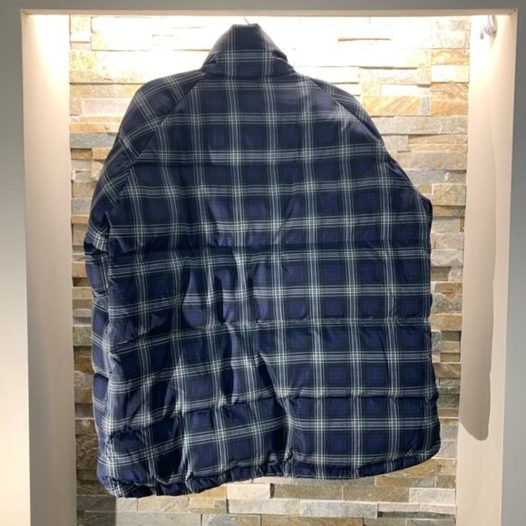 Slate & Stone Daniel Plaid Zip Front Down Puffer - Picture 3 of 6